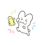 うっちゃん、うさ道を行く 〜英語〜（個別スタンプ：16）