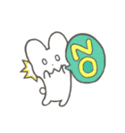 うっちゃん、うさ道を行く 〜英語〜（個別スタンプ：17）