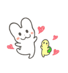 うっちゃん、うさ道を行く 〜英語〜（個別スタンプ：19）