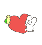 うっちゃん、うさ道を行く 〜英語〜（個別スタンプ：21）
