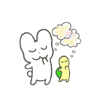 うっちゃん、うさ道を行く 〜英語〜（個別スタンプ：24）