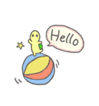 うっちゃん、うさ道を行く 〜英語〜（個別スタンプ：36）