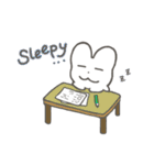 うっちゃん、うさ道を行く 〜英語〜（個別スタンプ：39）