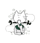 鎖骨猫のスタンプ（個別スタンプ：17）