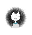 鎖骨猫のスタンプ（個別スタンプ：19）