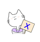 鎖骨猫のスタンプ（個別スタンプ：28）