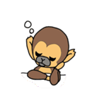 リスザル3（個別スタンプ：4）