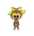 リスザル3（個別スタンプ：10）