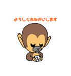 リスザル3（個別スタンプ：15）