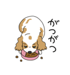 キャバリアの気ままな日常（個別スタンプ：36）
