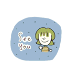 ゆるかわ あいさつスタンプ（個別スタンプ：1）