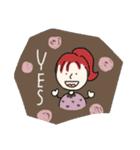 ゆるかわ あいさつスタンプ（個別スタンプ：9）