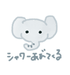 どうぶつたちからのごれんらく（個別スタンプ：7）
