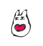 ごっついうさぎ（個別スタンプ：10）