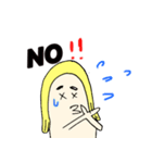面白人魚（個別スタンプ：3）