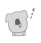 顔が長いどうぶつたち。（個別スタンプ：7）