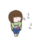 小学生女子のスタンプ（個別スタンプ：29）
