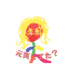 カラフル棒人間s。（個別スタンプ：7）