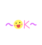 カワイイ文字スタンプ（個別スタンプ：9）