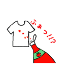 Tシャツの日常（個別スタンプ：23）