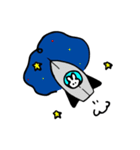 宇宙バニーちゃん（個別スタンプ：21）