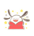 パーカーなどうぶつたち（個別スタンプ：1）