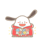 パーカーなどうぶつたち（個別スタンプ：3）