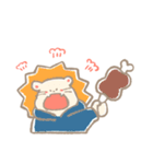 パーカーなどうぶつたち（個別スタンプ：35）