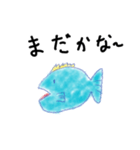 おさかなさんのにちじょう（個別スタンプ：6）