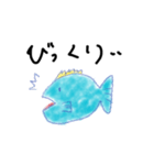 おさかなさんのにちじょう（個別スタンプ：16）