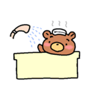 まゆげがかわいい 森のくまさん2（個別スタンプ：5）