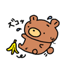 まゆげがかわいい 森のくまさん2（個別スタンプ：16）