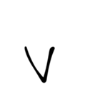 A⋯⋯（個別スタンプ：22）