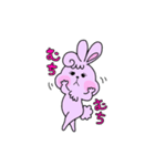 うさぎライフむちこ（個別スタンプ：1）