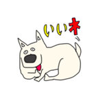 しろ犬さんの日課（個別スタンプ：6）