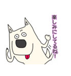しろ犬さんの日課（個別スタンプ：12）
