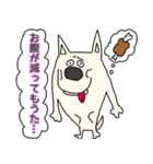 しろ犬さんの日課（個別スタンプ：14）