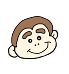まゆげおさるくん（個別スタンプ：1）