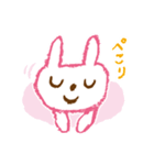 くれよんうさぎ（個別スタンプ：3）