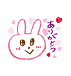 くれよんうさぎ（個別スタンプ：5）