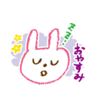くれよんうさぎ（個別スタンプ：12）