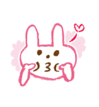 くれよんうさぎ（個別スタンプ：17）