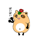 薔薇狸（ポンローズ）（個別スタンプ：2）