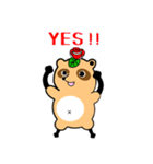 薔薇狸（ポンローズ）（個別スタンプ：8）