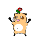 薔薇狸（ポンローズ）（個別スタンプ：10）