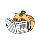 薔薇狸（ポンローズ）（個別スタンプ：11）