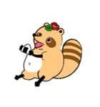 薔薇狸（ポンローズ）（個別スタンプ：14）