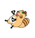 薔薇狸（ポンローズ）（個別スタンプ：16）