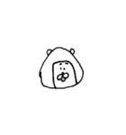 かけぬけるくま その2（個別スタンプ：7）