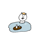 かけぬけるくま その2（個別スタンプ：23）